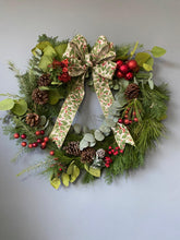 Cargar imagen en el visor de la galería, Corona navideña
